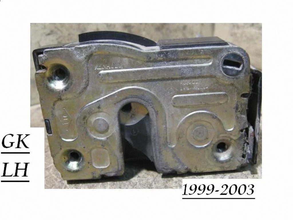 Aizmugurējo durvju slēdzene 8200102907