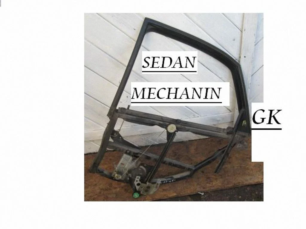 Rear door manual window regulator – Audi A4 S4 B5 8D (1994-1999)
