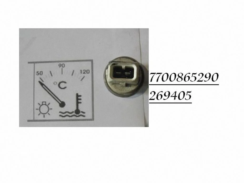 Jahutusvedeliku temperatuuriandur 7700865290