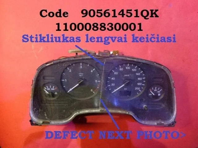 Spidomeeter (näidikuplokk) – Opel Astra G (1998-2009)