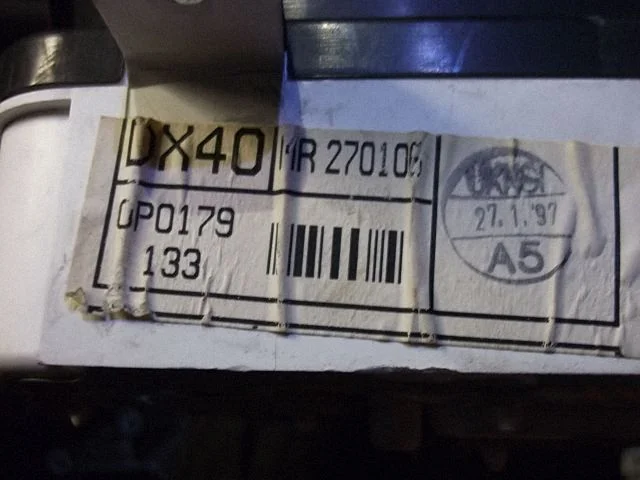 Speedometer (instrument cluster) MR270105