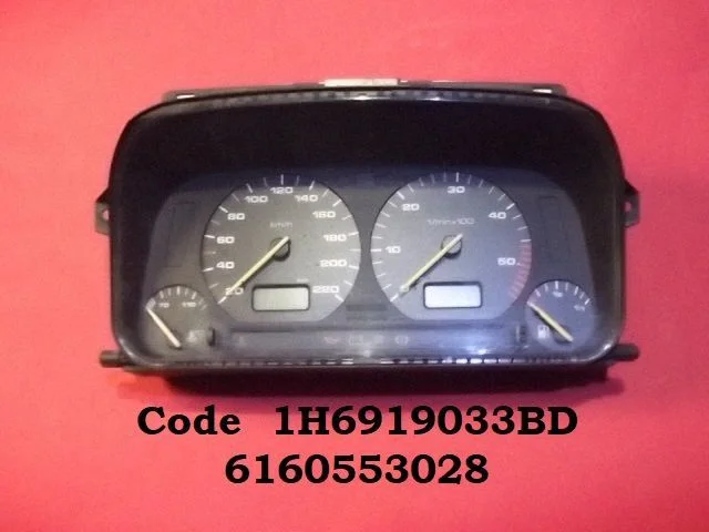 Speedometer (instrument cluster) – Volkswagen Golf III (1992-1997)
