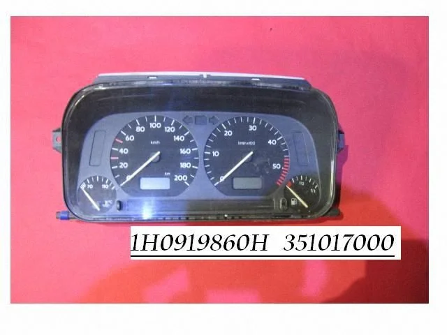 Speedometer (instrument cluster) – Volkswagen Golf III (1992-1997)
