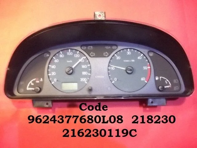 Spidomeeter (näidikuplokk) 9624377680L08