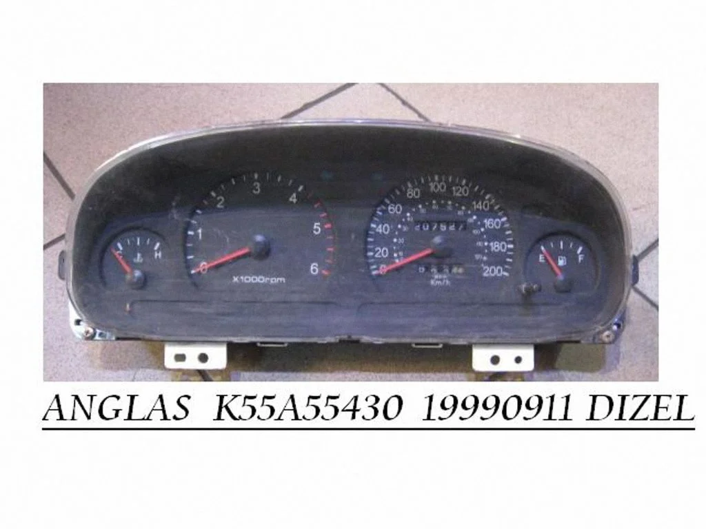 Spidometrs (instrumentu panelis) K55A55430