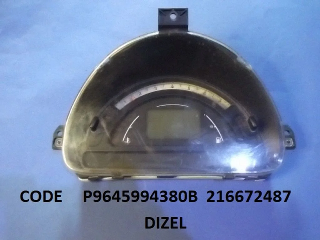 Speedometer (instrument cluster) P9645994380B