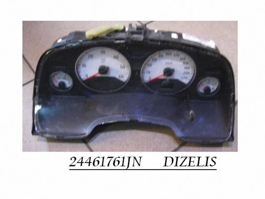 Speedometer (instrument cluster) 24461761JN