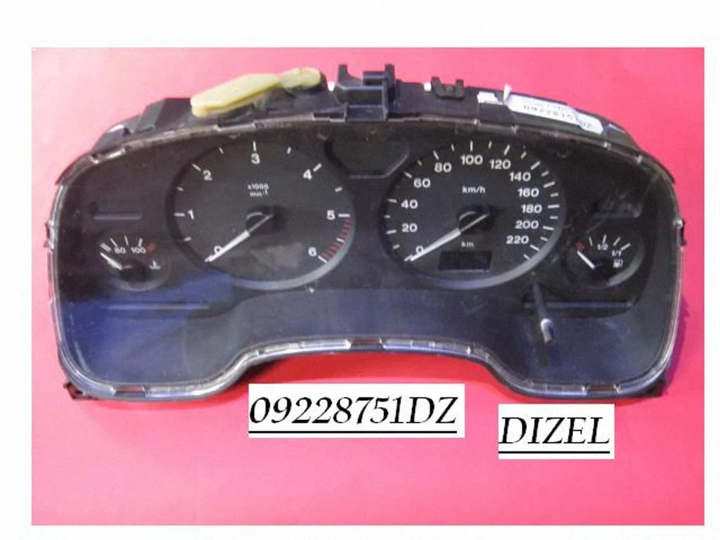 Speedometer (instrument cluster) 09228751DZ