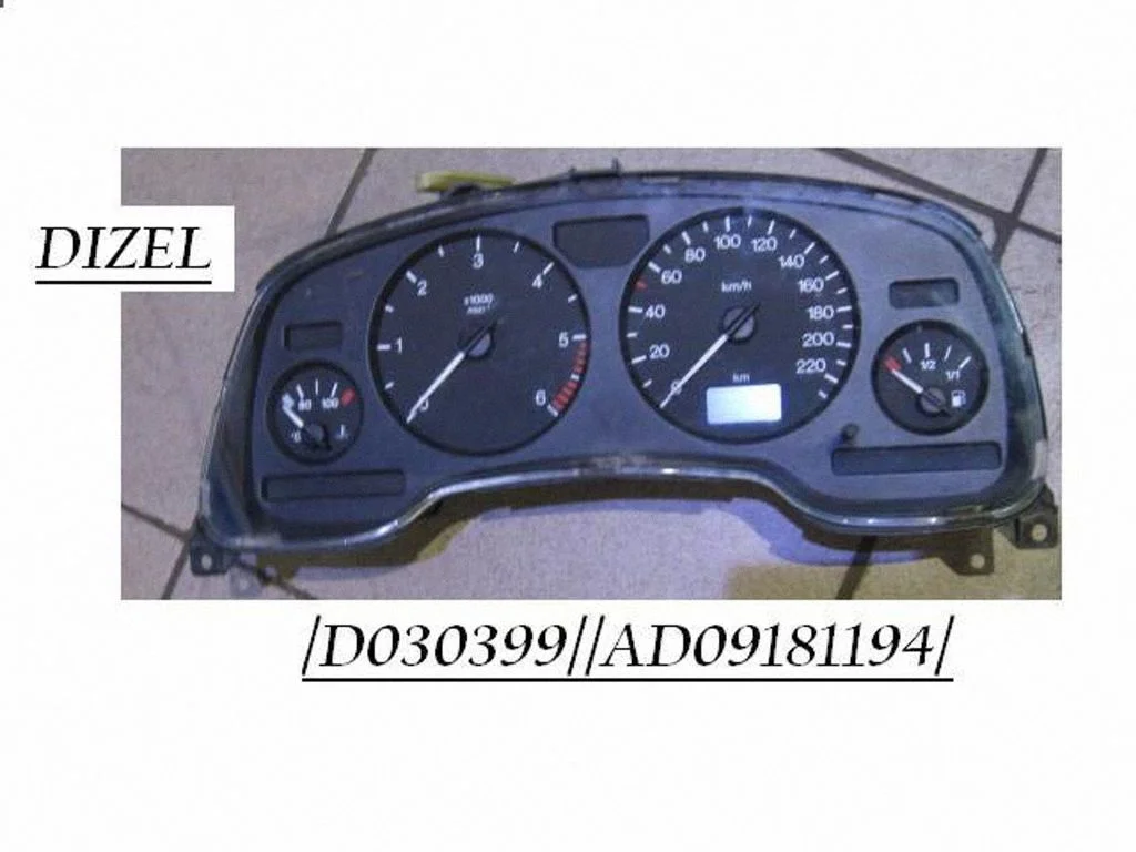 Speedometer (instrument cluster) AD09181194