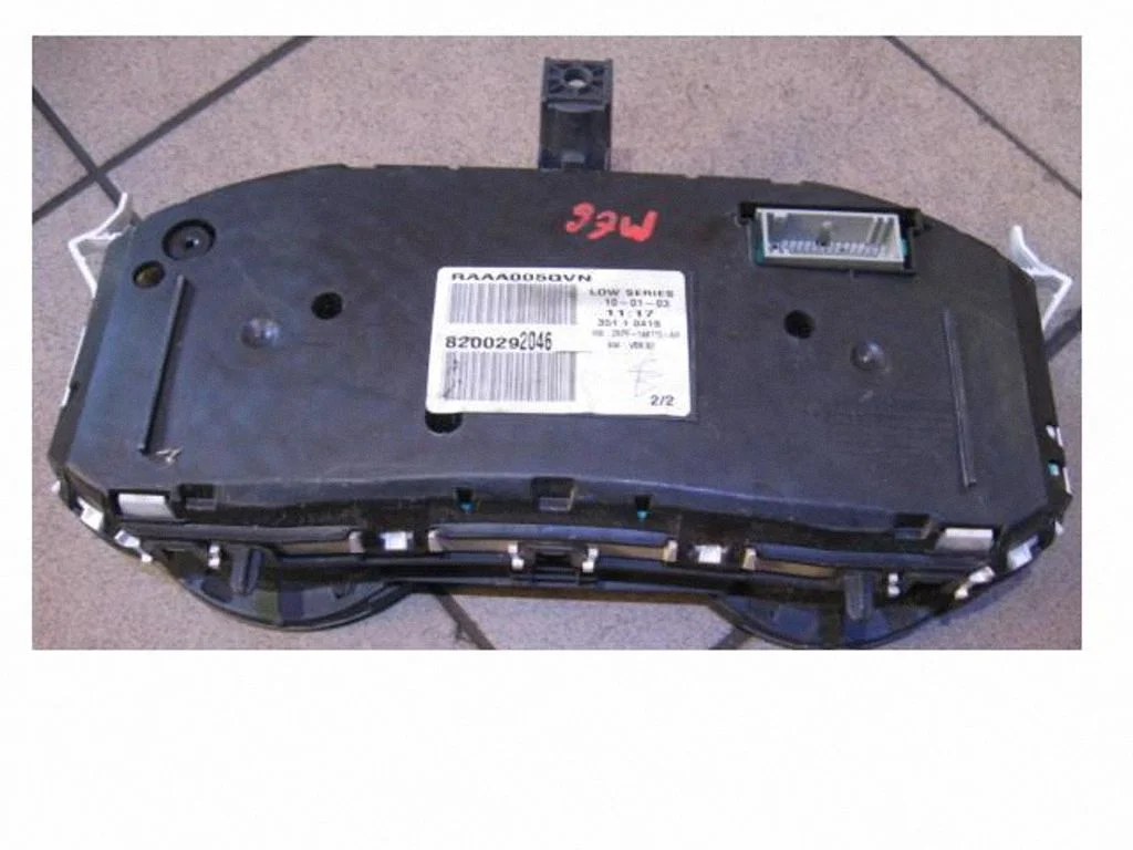 Speedometer (instrument cluster) 8200292046