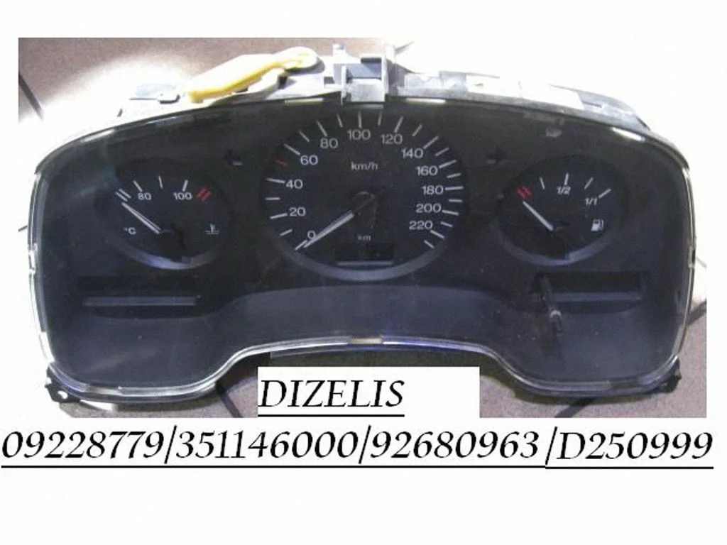 Spidomeeter (näidikuplokk) 09228779