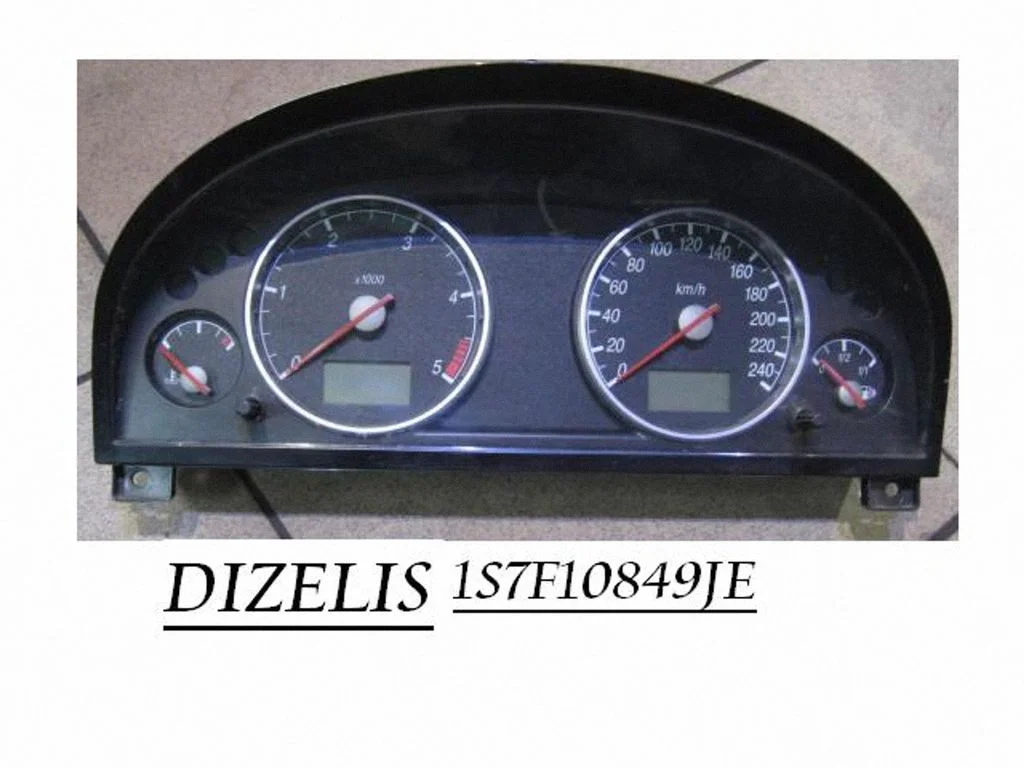 Spidometras (prietaisų skydelis)