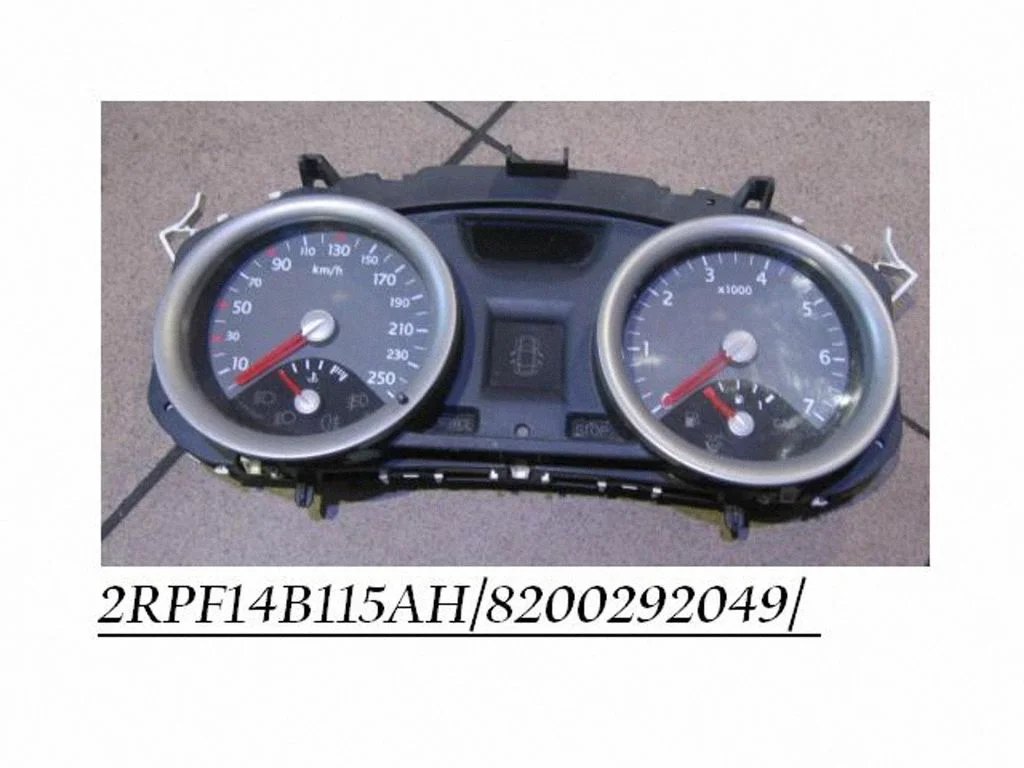 Speedometer (instrument cluster) 8200292049