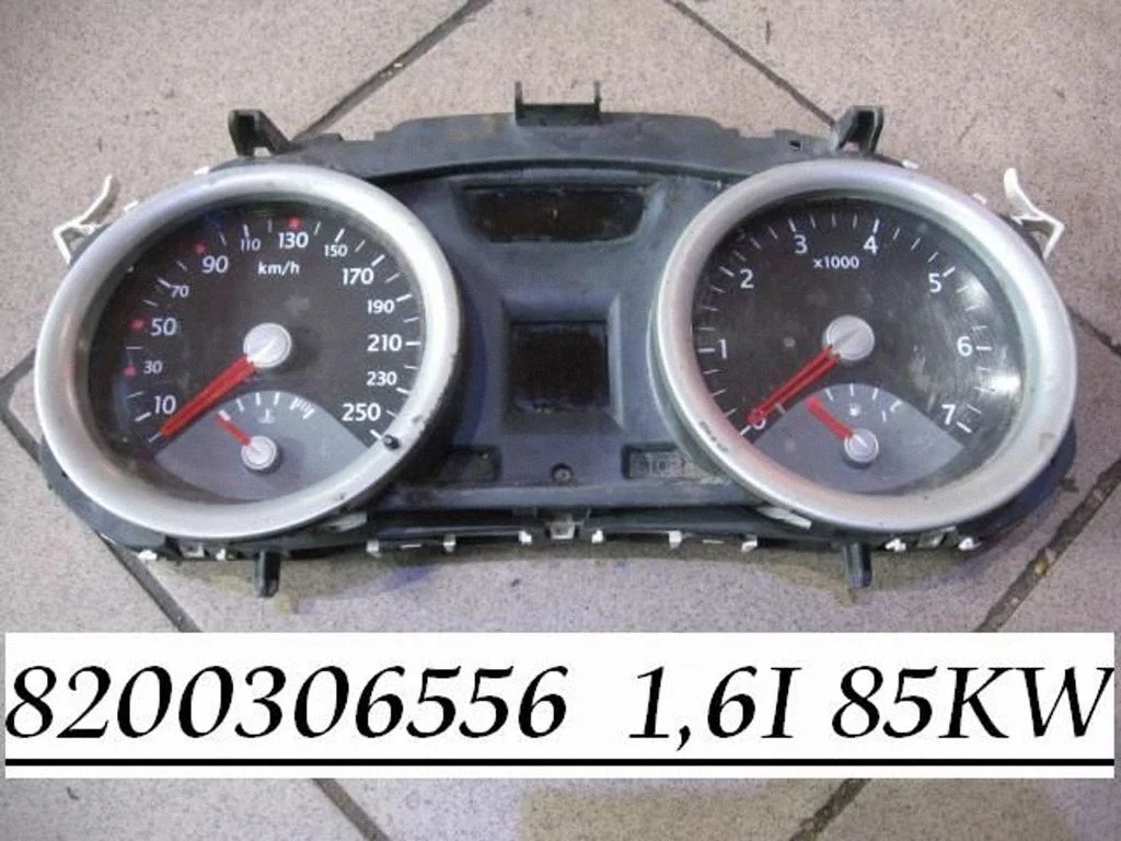 Speedometer (instrument cluster) 8200306556