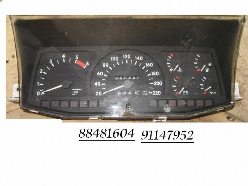 Speedometer (instrument cluster) 88481604