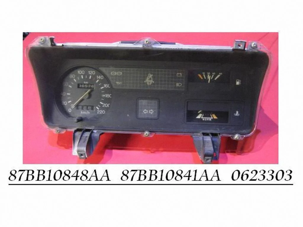 Spidometrs (instrumentu panelis) 87BB10848AA