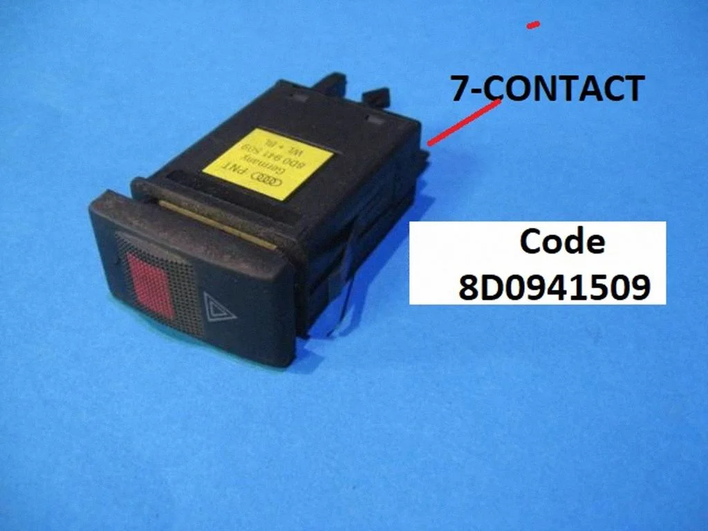 Avārijas gaismu slēdzis 8D0941509