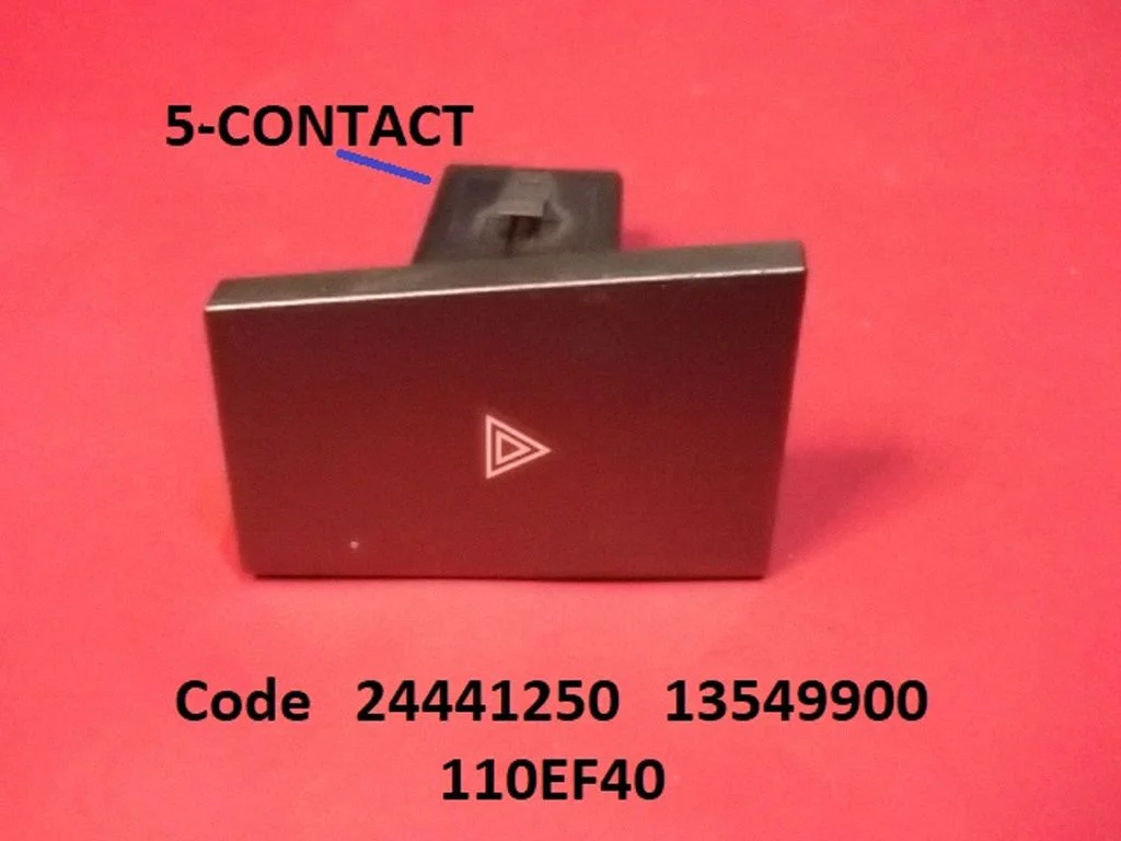 Hazard light switch – Opel Signum (2003-2008)