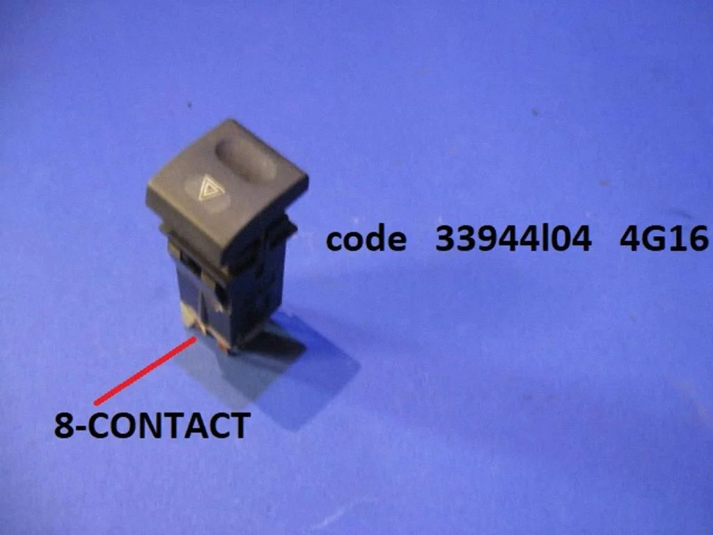 Avārijas gaismu slēdzis 33944L04
