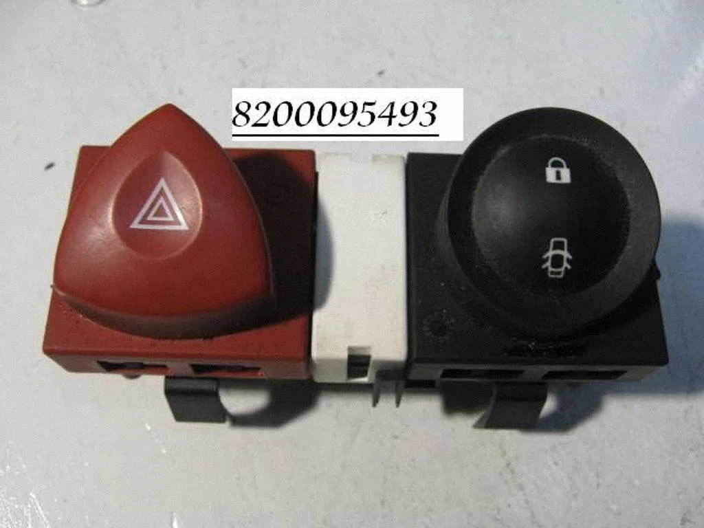 Hazard light switch 8200095493