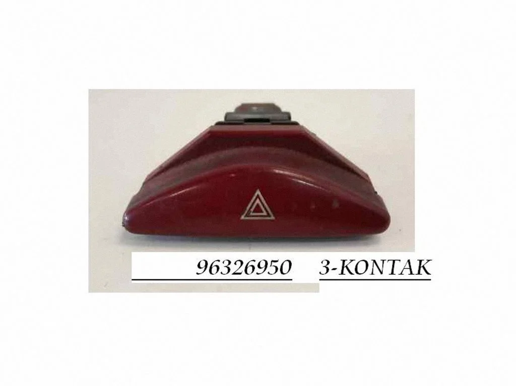 Hazard light switch – Citroen C5 (2001-2004)