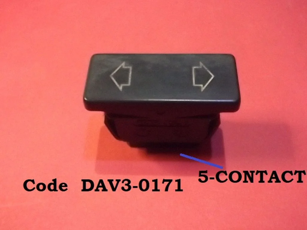 Electric window control switch DAV30171