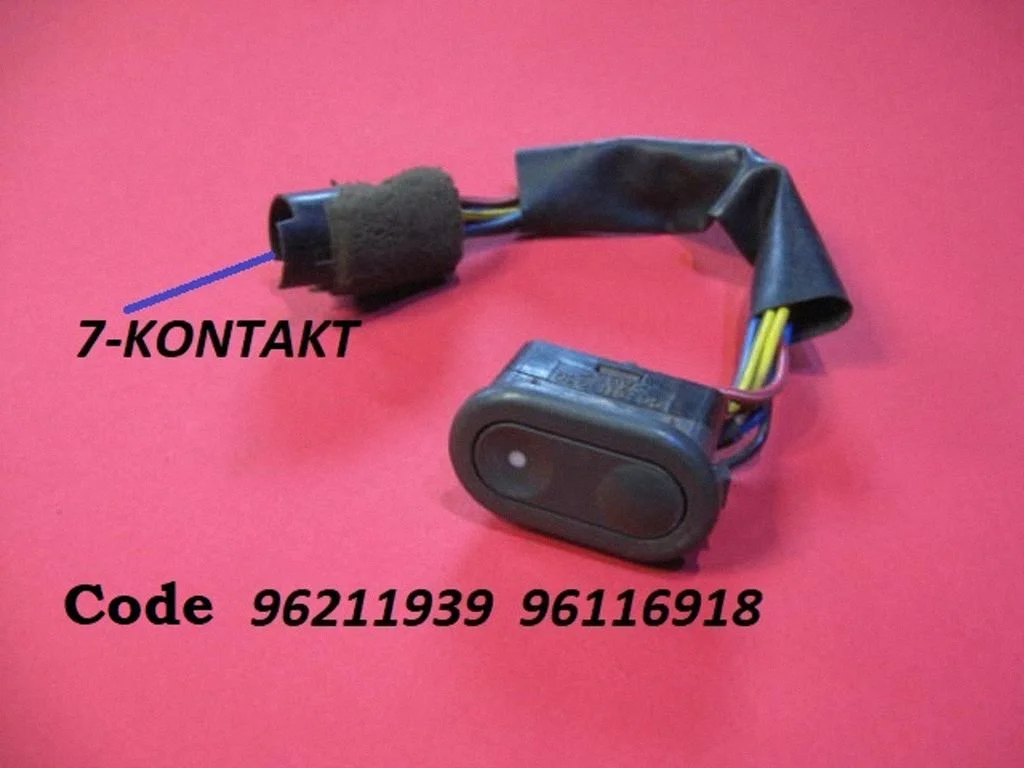 Electric window control switch 96211939