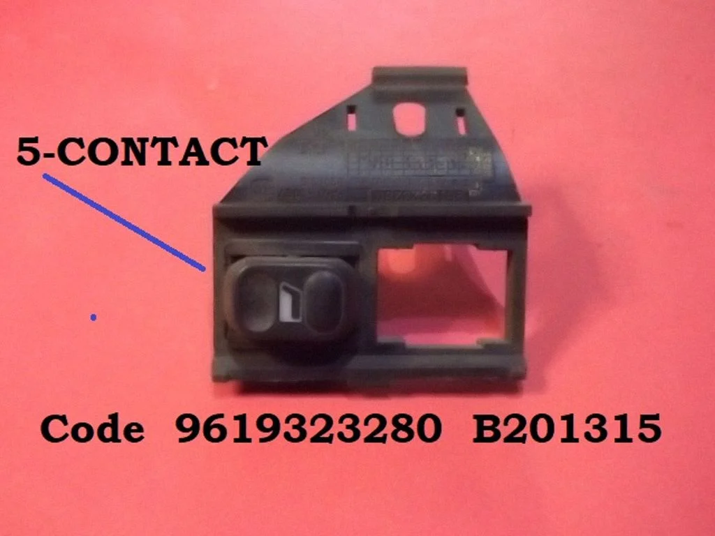 Electric window control switch