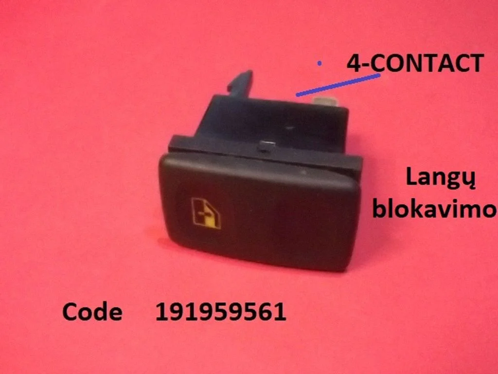 Elektrinių langų jungtukas