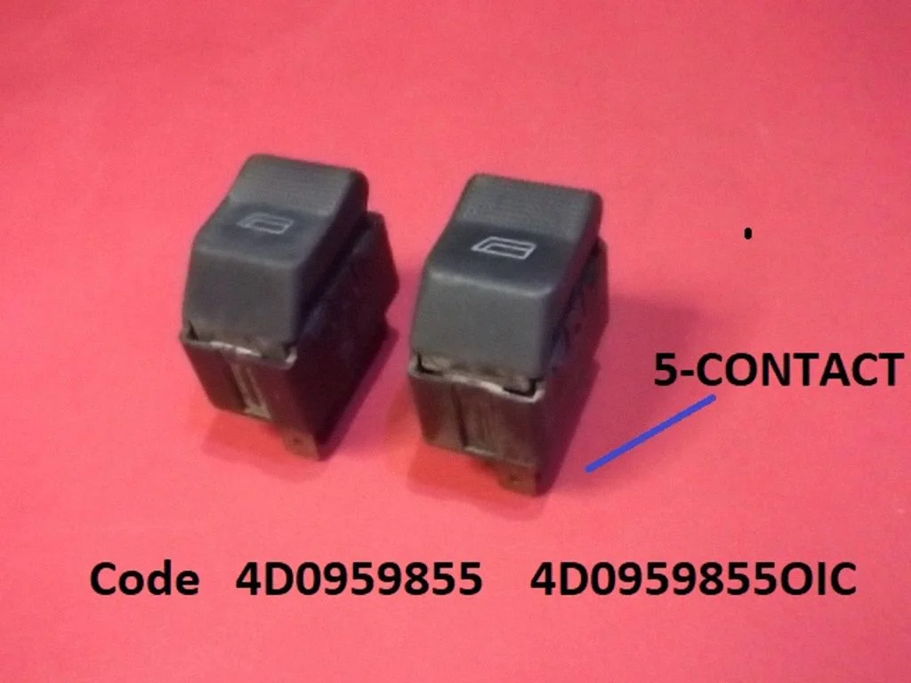 Elektrisko logu slēdzis 4D0959855