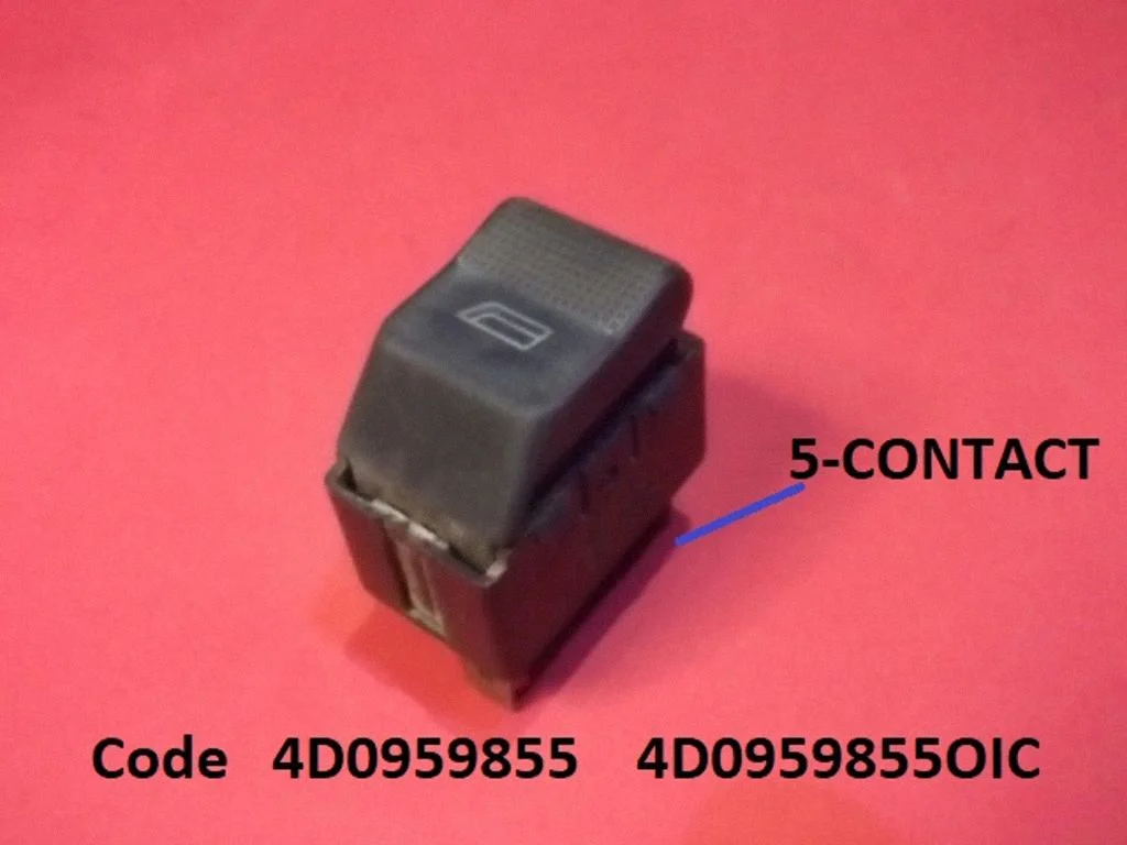 Elektrisko logu slēdzis 4D0959855