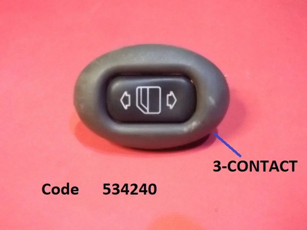 Electric window control switch – Mercedes-Benz A-Class W168 (1997-2004)