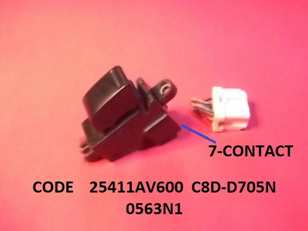 Electric window control switch 25411AV600