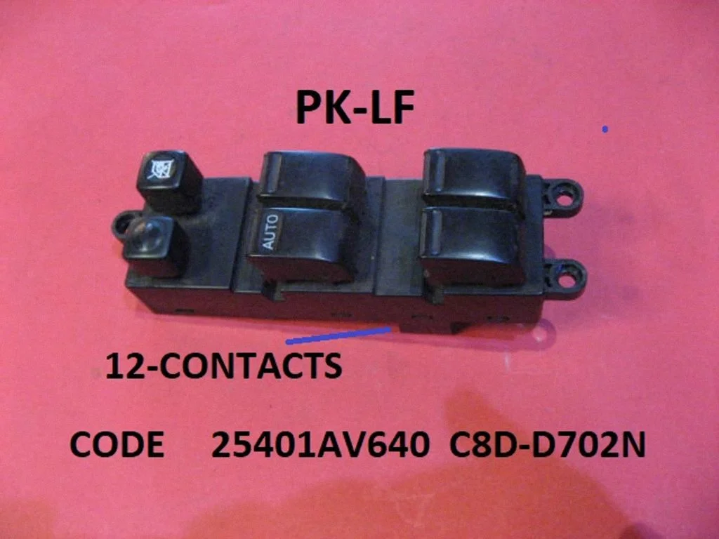 Electric window control switch 25401AV640