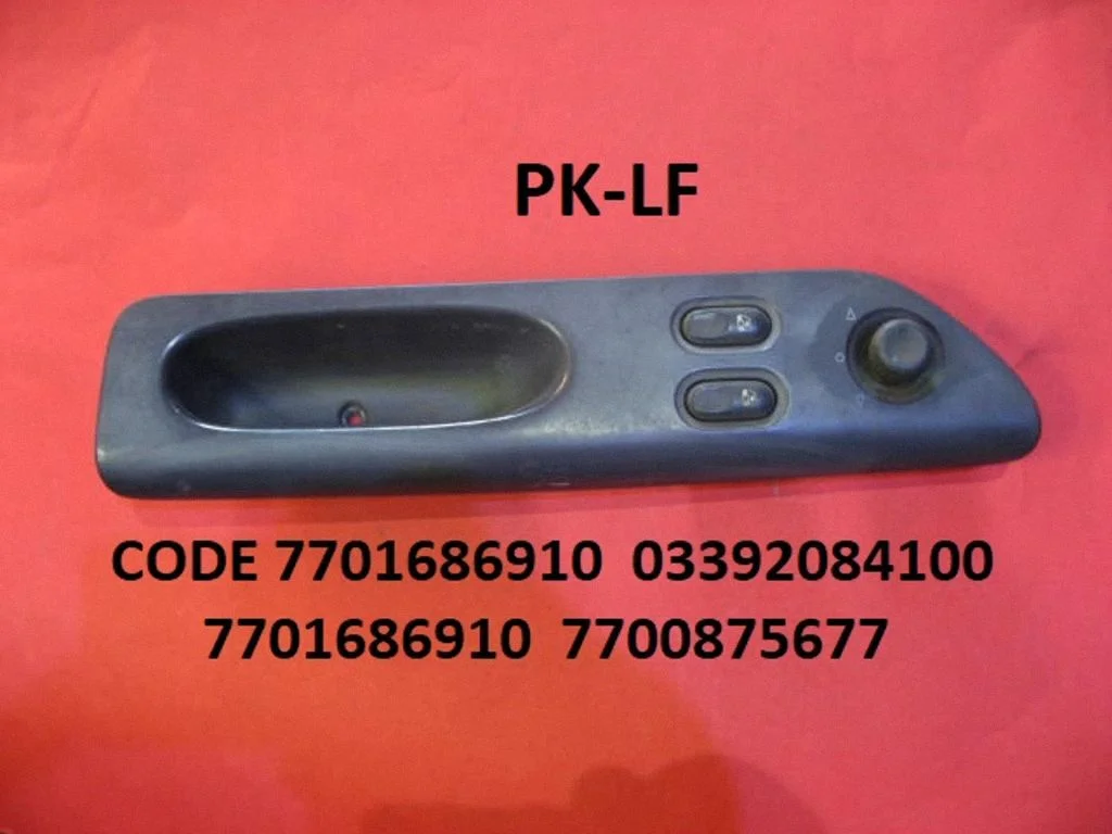 Electric window control switch 7701686910