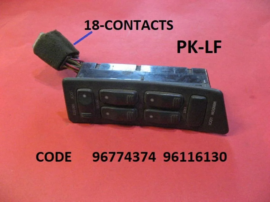 Electric window control switch 96774374