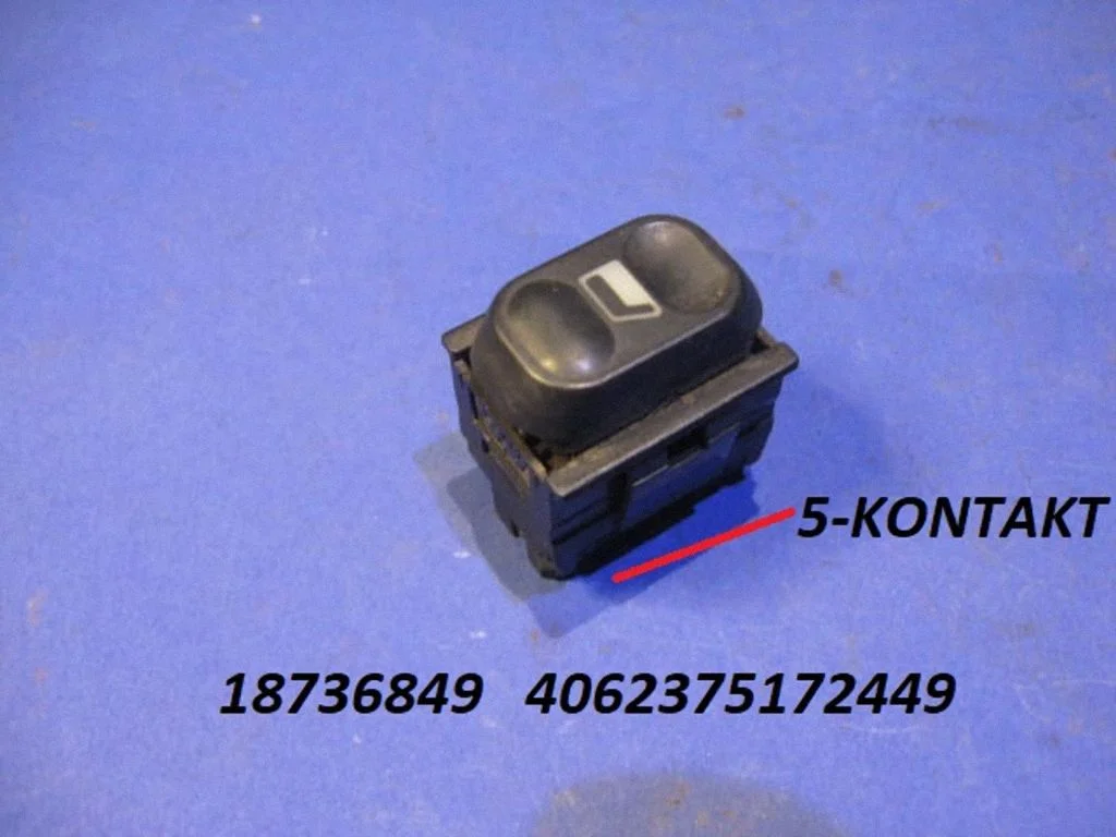 Electric window control switch 18736849
