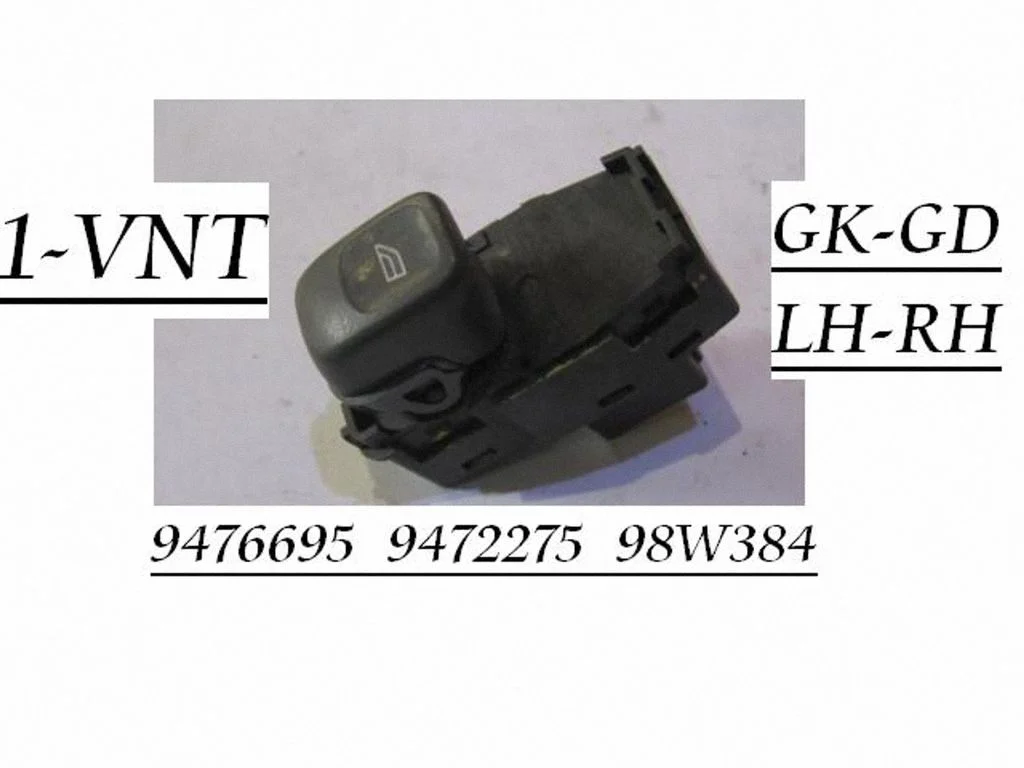 Electric window control switch 9476695