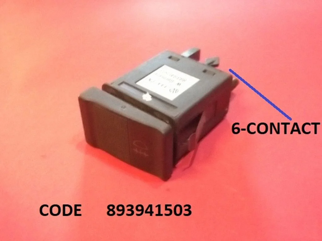Fog light switch