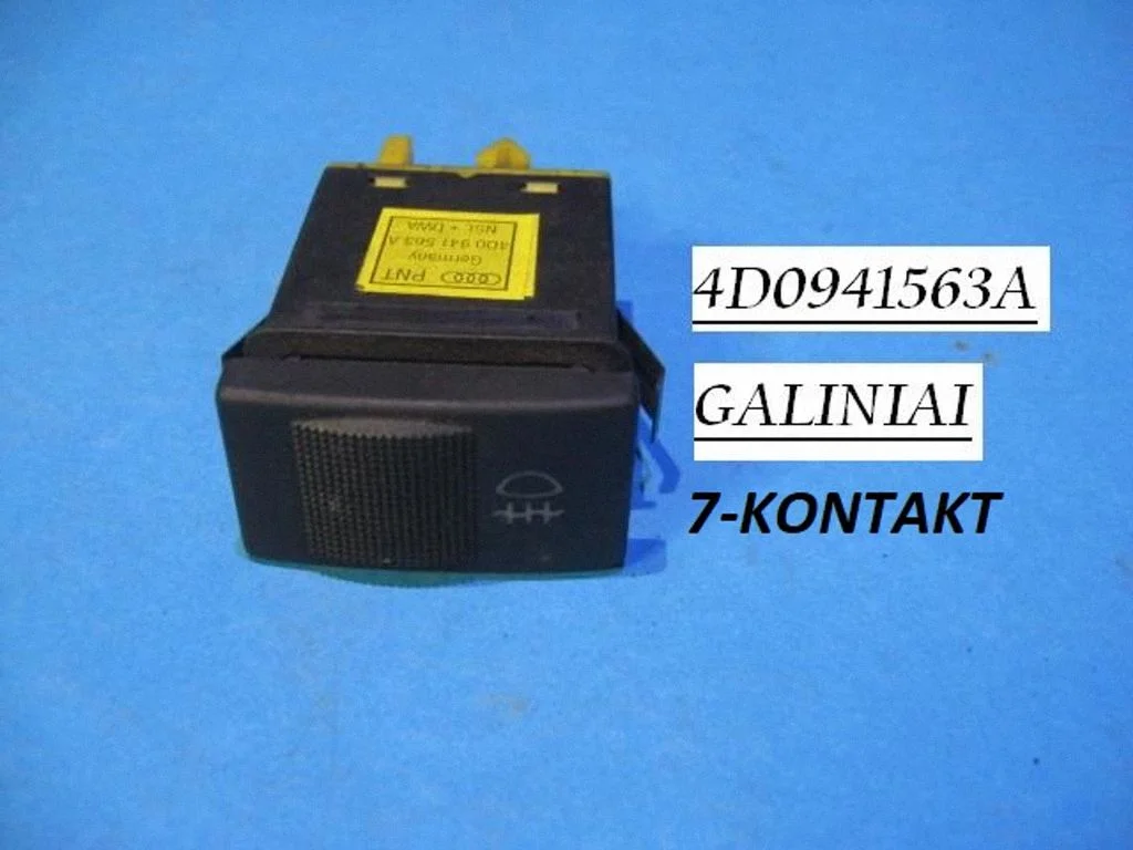 Fog light switch – Audi A4 S4 B5 8D (1994-1999)