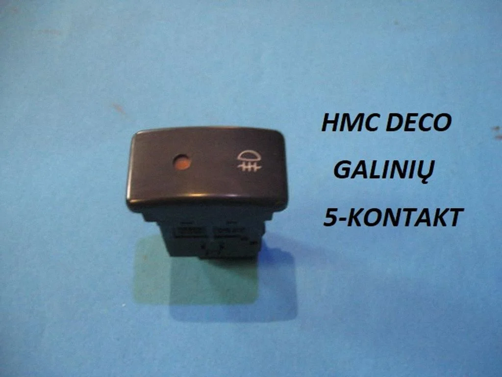 Miglas lukturu slēdzis HMCDECO