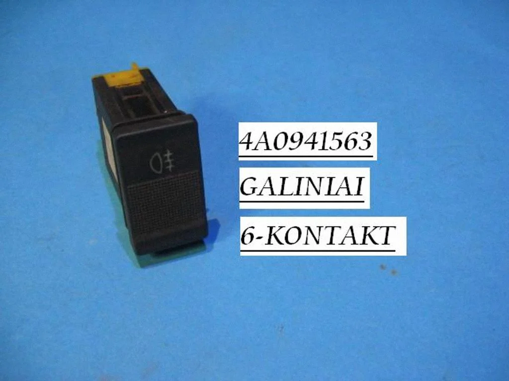 Fog light switch 4A0941563