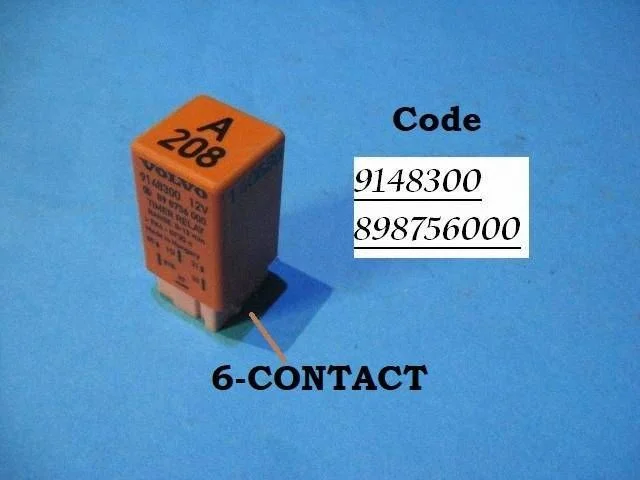 Coolant fan relay 9148300