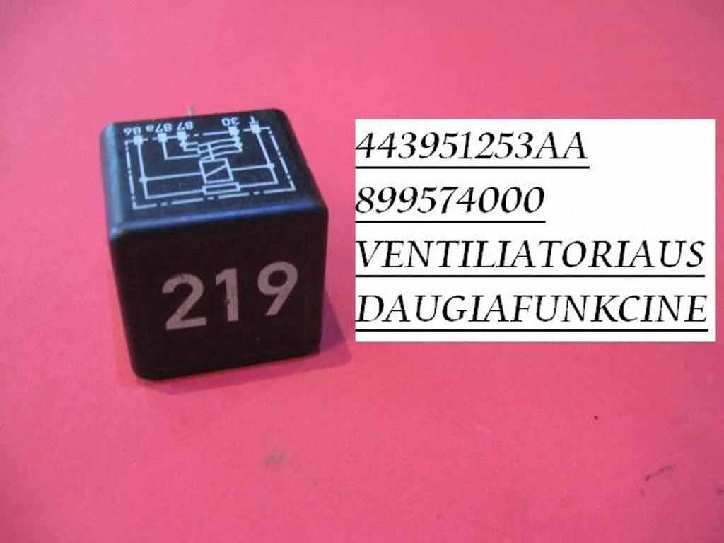 Jahutusventilaatori relee 443951253AA