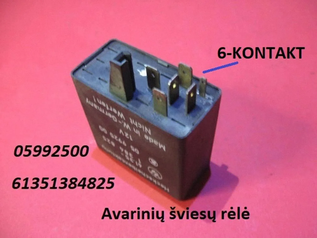Avārijas gaismu relejs 05992500