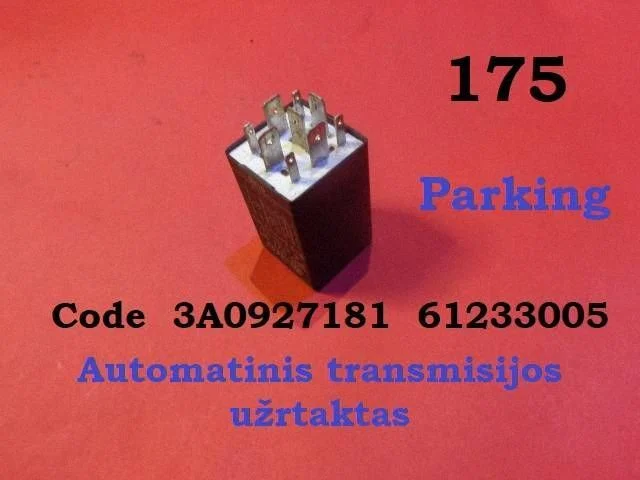 Other relay 3A0927181