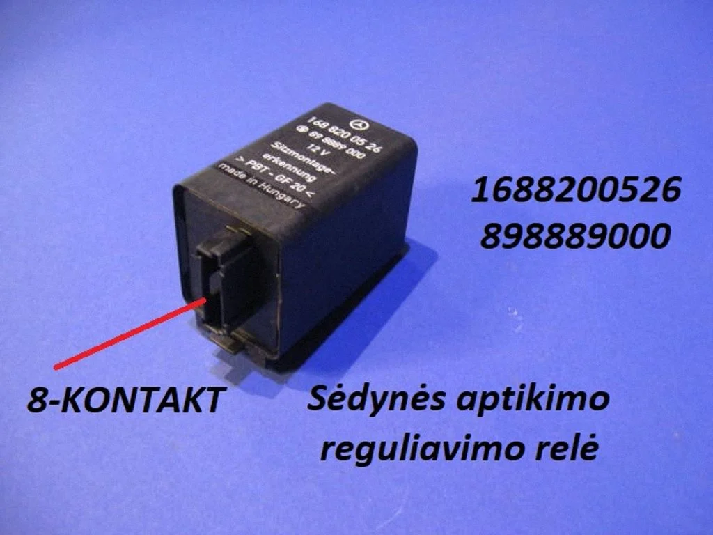Cits relejs – Mercedes-Benz A klase W168 (1997-2004)