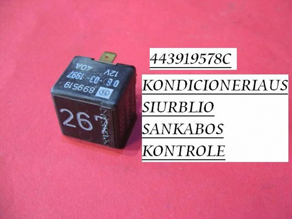 Inny przekaźnik 443919578C