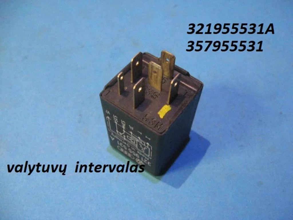 Klaasipuhastite intervallrelee – Volkswagen Golf III (1992-1997)
