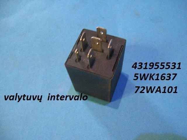 Klaasipuhastite intervallrelee – Audi 100 200 5000 C3 (1982-1991)
